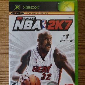 NBA 2K7 Microsoft XBOX game (CIB)